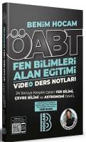 2022 ÖABT Fen Bilimleri Alan Eğitimi Video Ders Notları