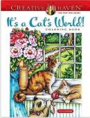Creative Haven It's a Cat's World! Coloring Book