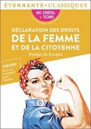 DECLARATION DES DROITS DE LA FEMME ET DE LA CITOYENNE - BAC 2023 - PARCOURS  EC