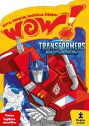 Wow! Transformers Eartspark Boyama Kitabı - Boya, Yapıştır, İngilizce Öğren! Türkçe İngilizce Sözcük