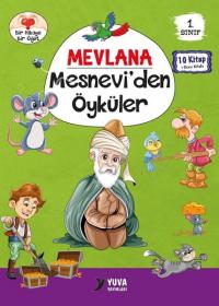 1.Sınıf Mevlana Mesnevi'den Öyküler Seti - 10 Kitap Takım