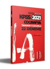 2021 KPSS Coğrafya Tamamı Çözümlü 22 Deneme