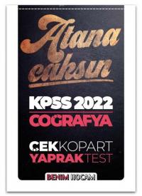 2022 KPSS Coğrafya Çek Kopart Yaprak Test Kolektif