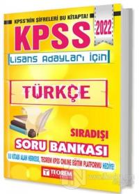 2022 KPSS Lisans Türkçe Sıradışı Soru Bankası