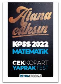 2022 KPSS Matematik Çek Kopart Yaprak Test Kolektif