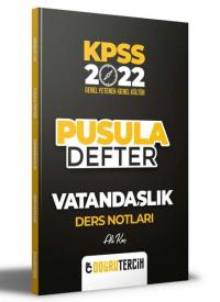 2022 KPSS Vatandaşlık Pusula Defter Ders Notları Ali Koç