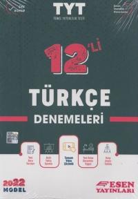 2022 TYT Türkçe 12'li Deneme