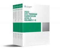 2023 CFA Program Curriculum Level II Box Set