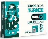 2023 KPSS Türkçe Video Ders Notları Türkçe