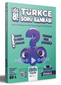2023 LGS 8.Sınıf Türkçe SES Tamamı Video Çözümlü Soru Bankası Kolektif