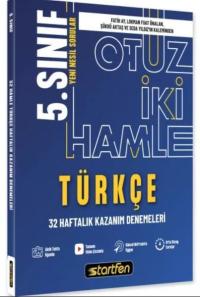 5. Sınıf Türkçe 32 Hamle Haftalık Kazanım Denemeleri