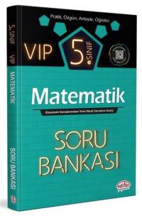 5.Sınıf VIP Matematik Soru Bankası Kolektif