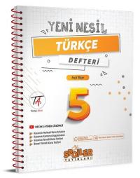 5.Sınıf Yeni Nesil Türkçe Defteri Kolektif