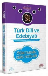 9.Sınıf Türk Dili Edebiyatı Öğretmenin Ders Notları