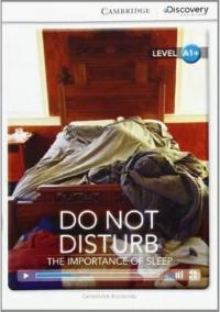 A1+ Do Not Disturb: The Importance of Sleep (Book with Online Access c