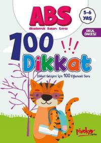 ABS 100 Dikkat - Dikkat Gelişimi İçin 100 Eğlenceli Soru 5 - 6 Yaş Buç