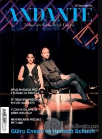 Andante Müzik Dergisi Yıl: 19 Sayı: 186 Nisan 2022