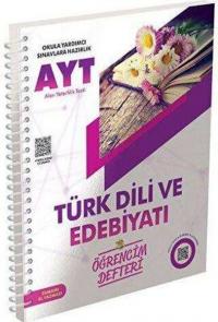 AYT Türk Dili ve Edebiyatı Öğrencim Defteri