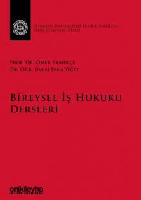 Bireysel İş Hukuku Dersleri-İstanbul Üniversitesi Hukuk Fakültesi Ders Kitapları Dizisi (Ciltli)