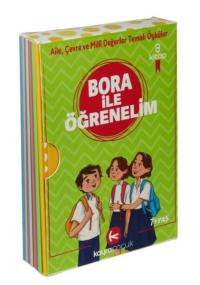 Bora ile Öğrenelim Öyküleri Seti - 8 Kitap Takım