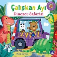 Çalışkan Ayı - Dinozor Safarisi - Hareketli Kitap