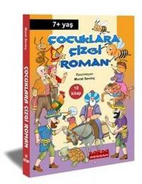 Çocuklara Çizgi Roman Seti - 10 Kitap Takım