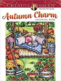 Creative Haven Autumn Charm Coloring Book Kolektif
