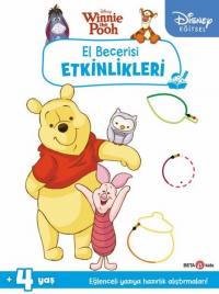 Disney Eğitsel Winnie the Pooh El Becerisi Etkinlikleri Yazıya Hazırlık 4+Yaş