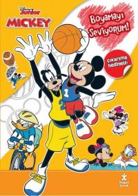 Disney Junior Mickey-Boyamayı Seviyorum! Çıkartma Hediyeli! Kolektif