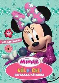 Disney Minnie - Eğlenceli Boyama Kitabım - Çıkartmalı Kolektif