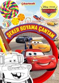 Disney Pixar Arabalar - Şeker Boyama Çantam - Çıkartmalı Kolektif