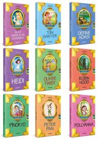 Dünya Çocuk Klasikleri Seti - 9 Kitap Takım Kolektif