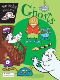 Ghosts Spooky Stickers Joe Stites