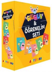 Giligilis ile Öğrenelim Seti - Eğitici Mini Karton Kitap Serisi Kolekt