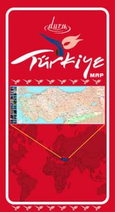 Harita Türkiye 70*100 İngilizce Kolektif
