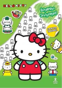 Hello Kitty Boyamayı Seviyorum! Çıkartma Hediyeli! Kolektif