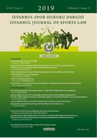 İstanbul Spor Hukuku Dergisi C:1 S:2
