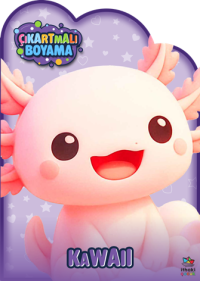 Kawaii Zamanı – Çıkartmalı Boyama Kitabı