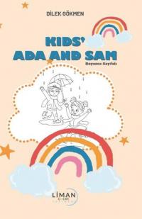 Kid's Ada and Sam - Boyama Sayfalı Dilek Gökmen