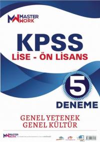 KPSS Lise-Ön Lisans-Genel Yetenek - Genel Kültür 5 Deneme Kolektif