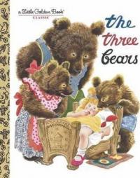 LGB The Three Bears (Little Golden Book Classic) (Ciltli) Feodor Rojan