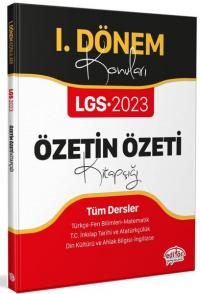 LGS 2023 Özetin Özeti Kitapçığı - Tüm Dersler - 1. Dönem Konuları Kole