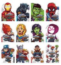 Marvel Süper Kahramanlar Koleksiyonu Seti - 12 Kitap Takım
