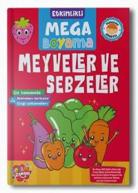 Meyveler ve Sebzeler - Etkinlikli Mega Boyama Kolektif