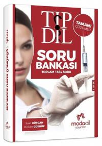 Modadil Yayınları Tıp Dil Tamamı Çözümlü Soru Bankası Kolektif