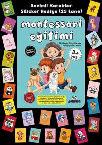 Montessori Eğitimi - Stickerlı 3+ Yaş
