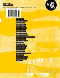 Natama Şiir ve Eleştiri Dergisi Sayı: 30 - 31 Nisan - Eylül 2022 Kolek