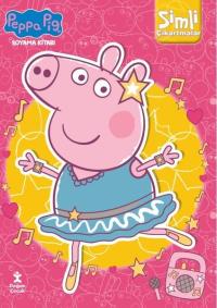 Peppa Pig Boyama Kitabı - Simli Çıkartmalar
