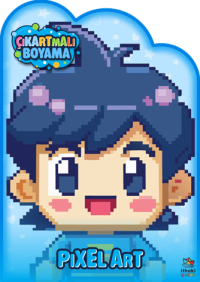 Pixel Art Zamanı – Çıkartmalı Boyama Kitabı