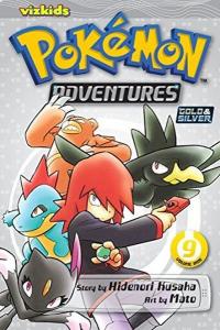 Pokemon Adventures (Gold and Silver) Vol. 9 Hidenori Kusaka